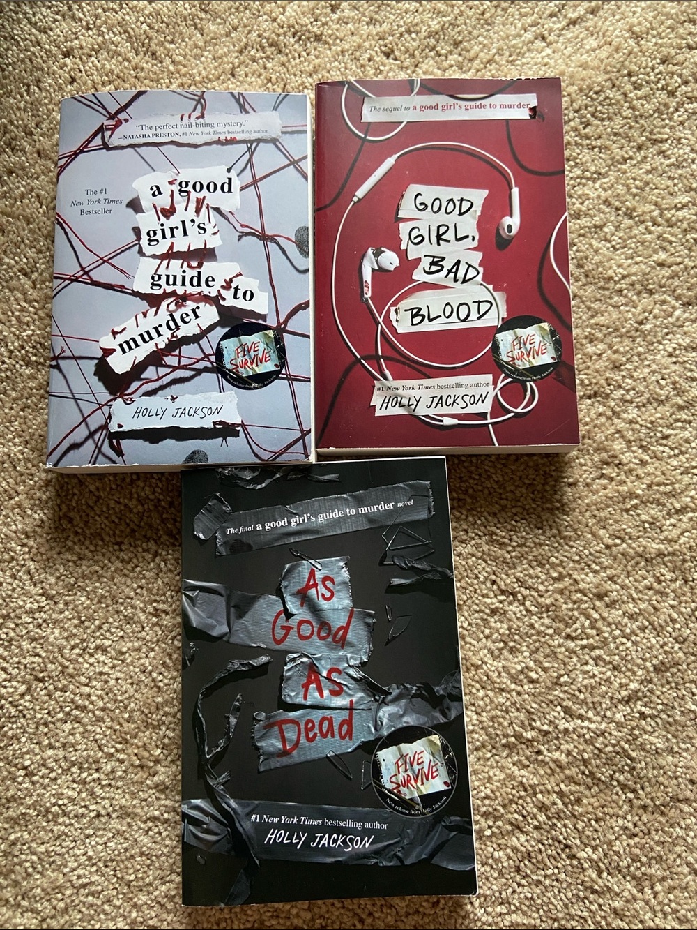 Holly Jackson 3 book series